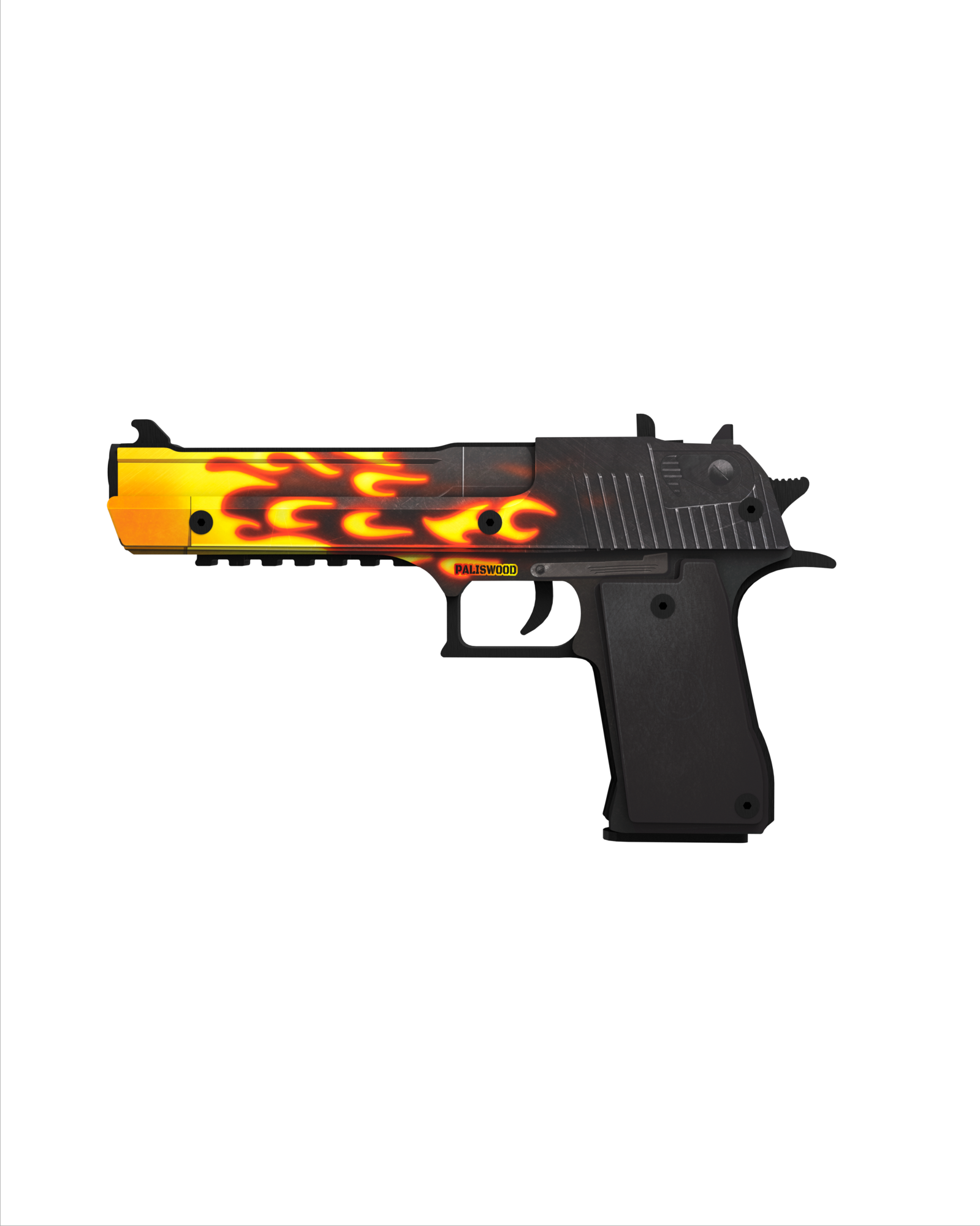 Пистолет Дезерт Игл (Desert Eagle) Mod.1 Пламя